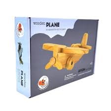 wooden plane egmont toys